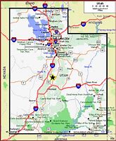 Image result for Utah State Highway Map