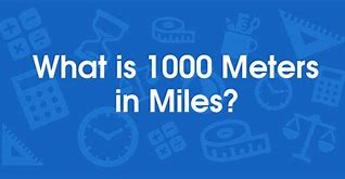 Image result for How Big Is 1000 Meters