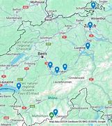 Image result for Switzerland Map Google