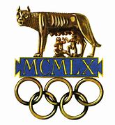 Image result for Emblem of the 1960 Summer Olympics
