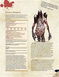 Image result for Dnd Horror Homebrew