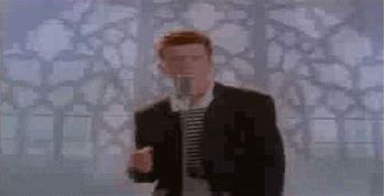 Image result for Invisible Rick Roll GIF Discord