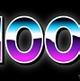 Image result for 100 Text PNG