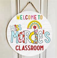 Image result for Personalized Teacher Signs