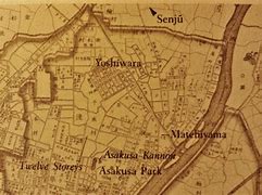 Image result for Yoshiwara Map