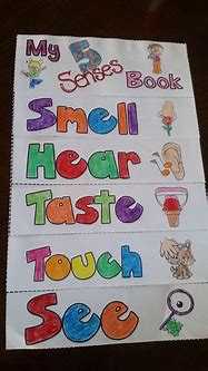 Image result for 5 Senses Preschool Printables