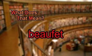 Image result for beaufet