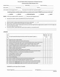 Image result for Communication Checklist Template