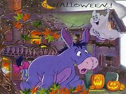 Image result for Eeyore Halloween