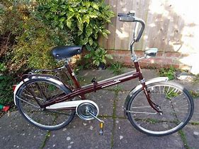 Image result for Vintage Folding Bike