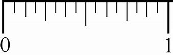 Image result for Inch Ruler Clip Art Black and White