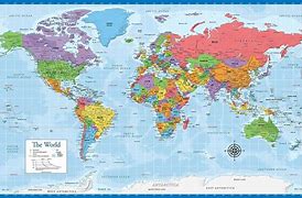 Image result for Us World Map