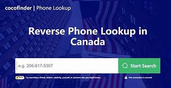 Image result for Canada Phone Lookup