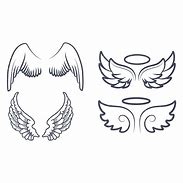 Image result for Decorative Angel Wings SVG