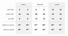 Legging Size Guide Weaveup