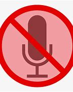 Image result for Microphone Mute Clip Art