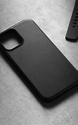 Image result for Black Leather iPhone 14 Case