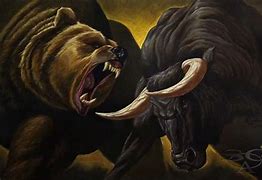Image result for Bull vs Bear Stock Tattoo