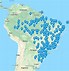 Image result for Brazil Airports Map