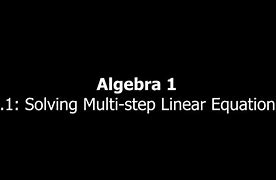 Image result for Linear Equations Algebra 1