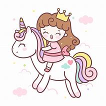 Image result for Unicorn Princess Drawing