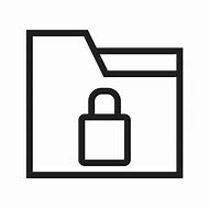 Image result for Locked Folder Icon