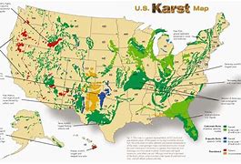 Image result for Map of Us Cave Systems