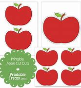 Image result for Apple Cut Out Template