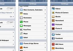 Image result for iPhone 6s Settings Menu