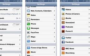 Image result for Apple iPhone Settings