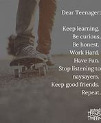 Image result for Teenage Quotes Small