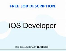Image result for iOS Developer Job Poster