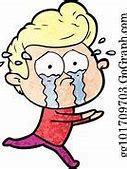 Image result for Crying Man Meme Cartoon
