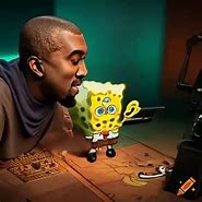 Image result for Kanye West and Spongebob