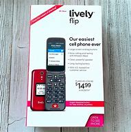 Image result for Red Flip Phone GreatCall Lively