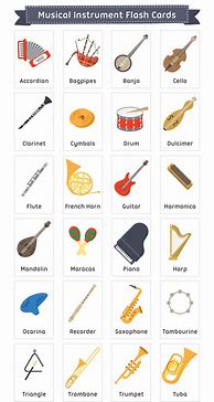 Image result for Playing Instruments Printable