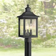 Image result for Black Lamp Post Outdoor