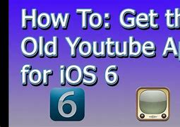 Image result for Old YouTube App iOS