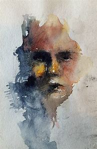 Image result for Abstract Watercolor Portraits