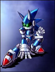 Image result for Mecha Sonic Back