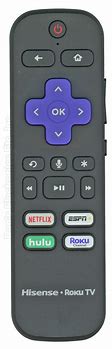 Image result for Hisense Roku TV Remote Control