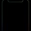 Image result for iPhone X Black Background with Line Border