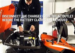 Image result for Husqvarna Riding Lawn Mower Battery