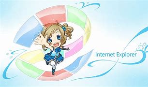 Image result for Anime Internet Explorer