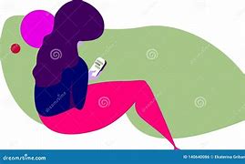 Image result for Cartoon Phone Texting