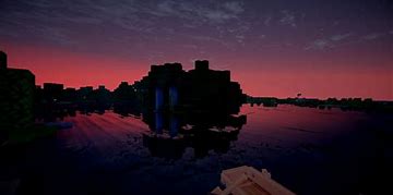 Image result for Minecraft Aesthetic Sunset