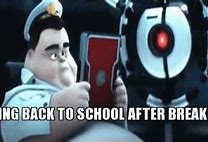 Image result for First Day School Cartoon GIF