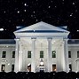 Image result for White House at Night When It Is Snowing