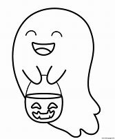 Image result for Ghost Hallowen Coloring Pages