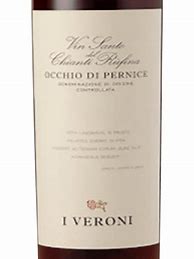 Image result for I Veroni Vin Santo del Chianti Rufina Occhio di Pernice
